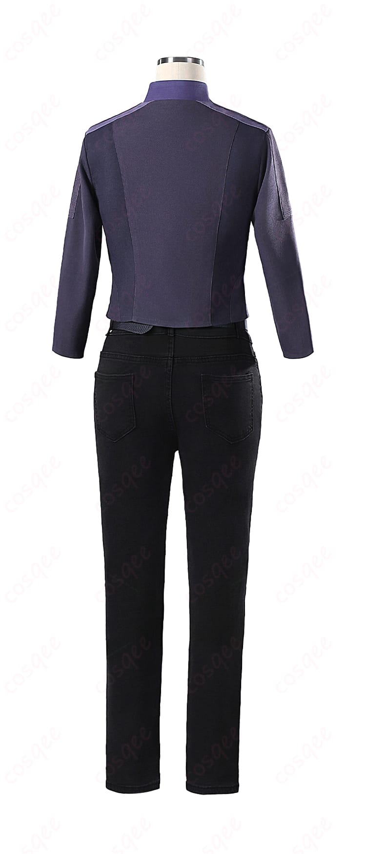 ズートピア2 ジュディ・ホップス 警官制服コスプレ 背面全身写真｜ベルト位置とシルエットの確認に適した画像