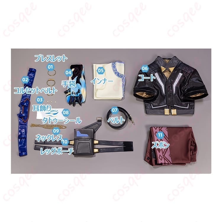 VALORANT ヴィトー 初期衣装コスプレ｜高再現でクールに決まる、撮影・イベント対応 - 6枚目の画像