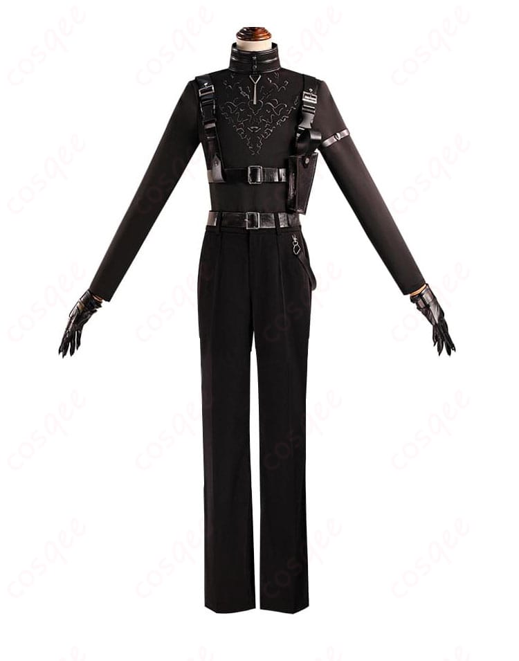 葛葉 ヒットマン衣装 コート前面の装飾ディテールアップ