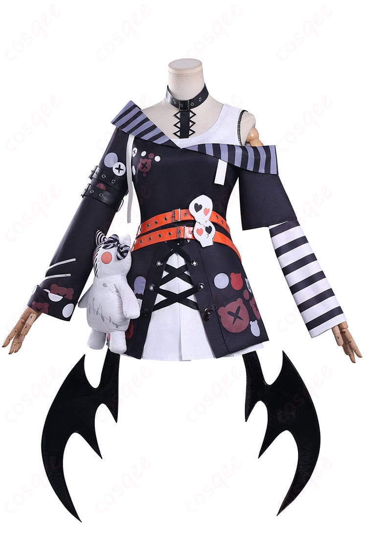 沢渡ココ コスプレ衣装の正面全身カット｜魔法少女ノ魔女裁判