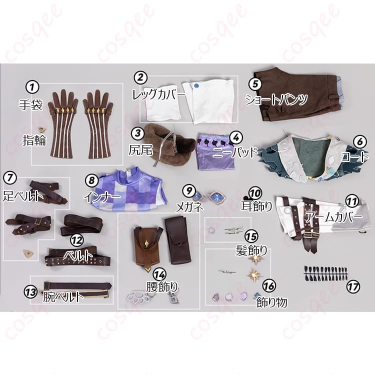 第五人格 幻灯師アマンダ「此岸の宴へ」高再現コスプレ衣装｜動きやすく撮影映えするフルセット - 7枚目の画像