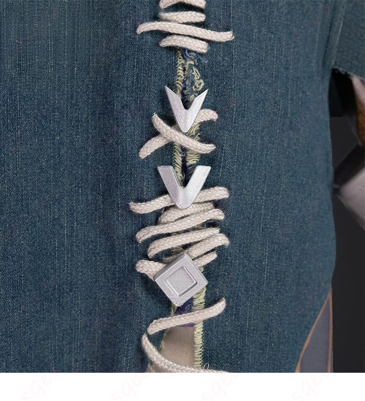 IdentityV 幻灯師 アマンダ「此岸の宴へ」尾飾りディテール｜立体構造と質感表現の近接画像