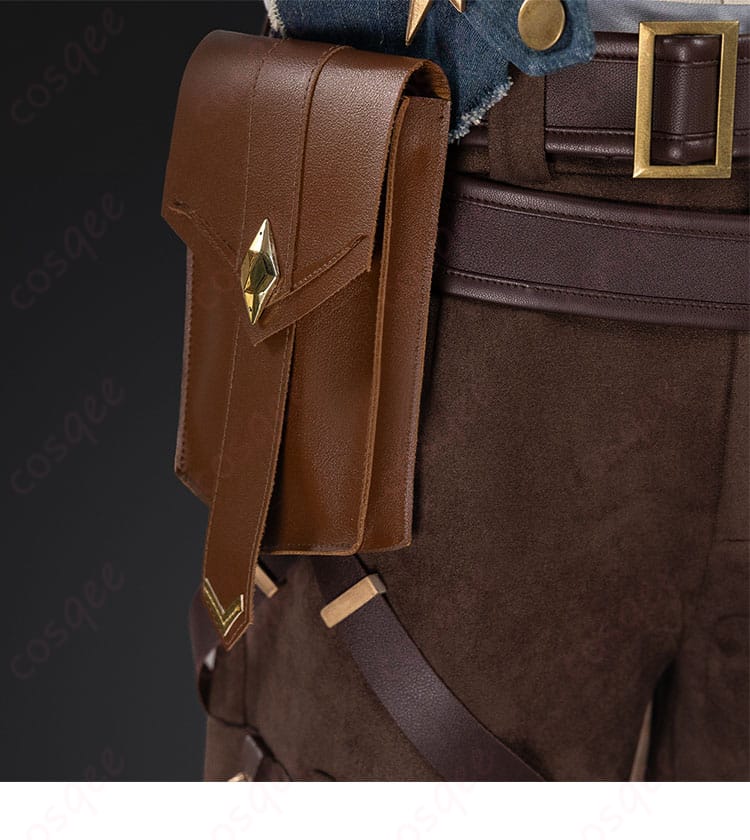 コスプレ衣装のボタン装飾アップ｜IdentityV 幻灯師 アマンダ「此岸の宴へ」の金具ディテール