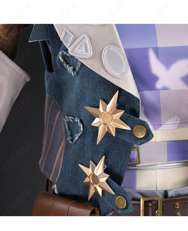 IdentityV 第五人格 幻灯師 アマンダ「此岸の宴へ」コスプレ衣装 背面全身｜尾飾りと背面装飾の再現度