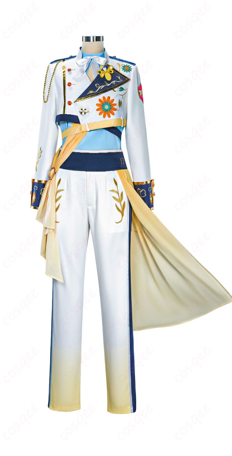 Crazy:B ペアリング衣装コスプレの全身正面カット（フルセット着用）