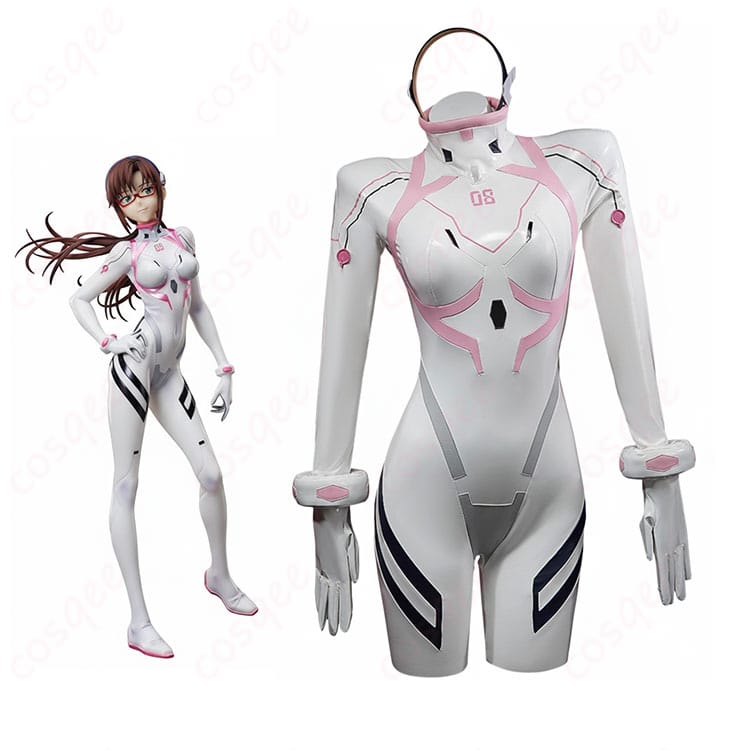 真希波・マリ 深々度ダイブ用プラグスーツ衣装の全身イメージ｜近未来的デザインとフィット感を強調