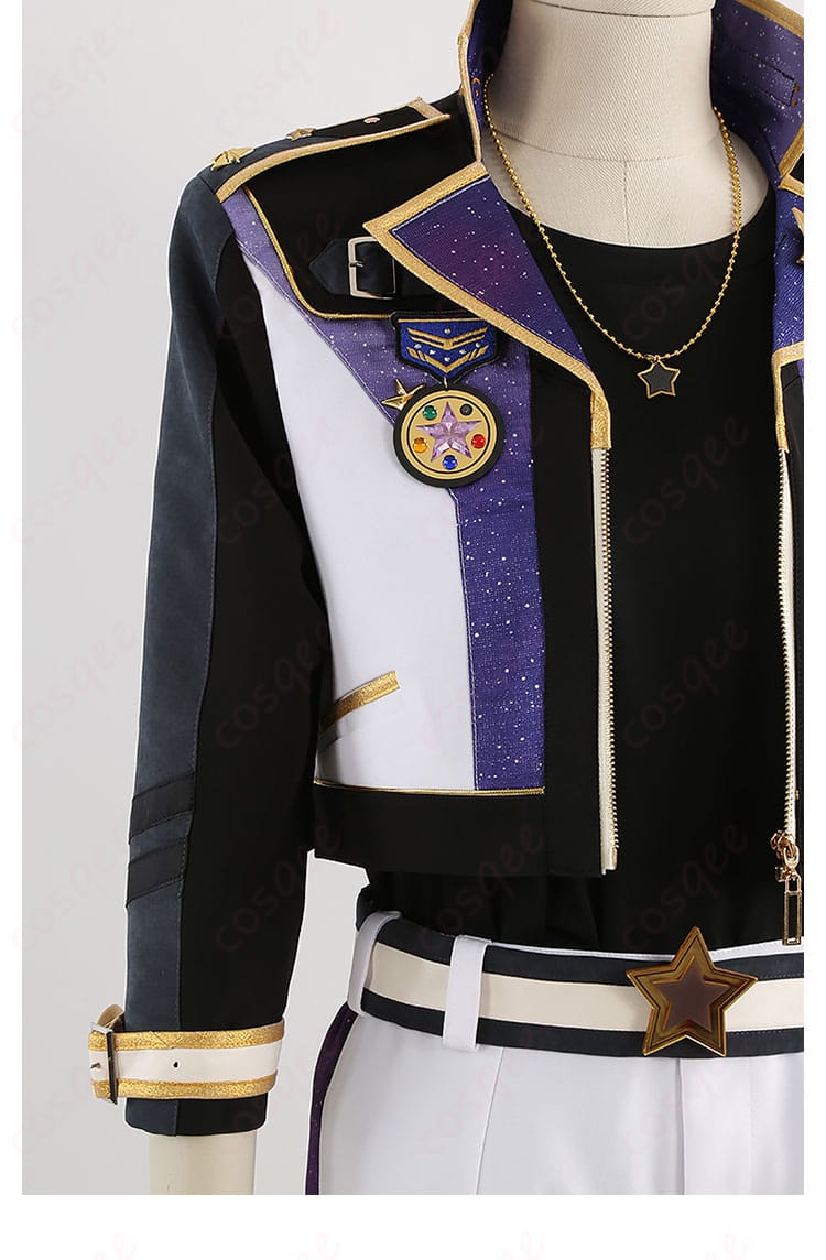 流星隊パワーアップ衣装 肩飾りの意匠アップ｜フリンジと装飾の質感