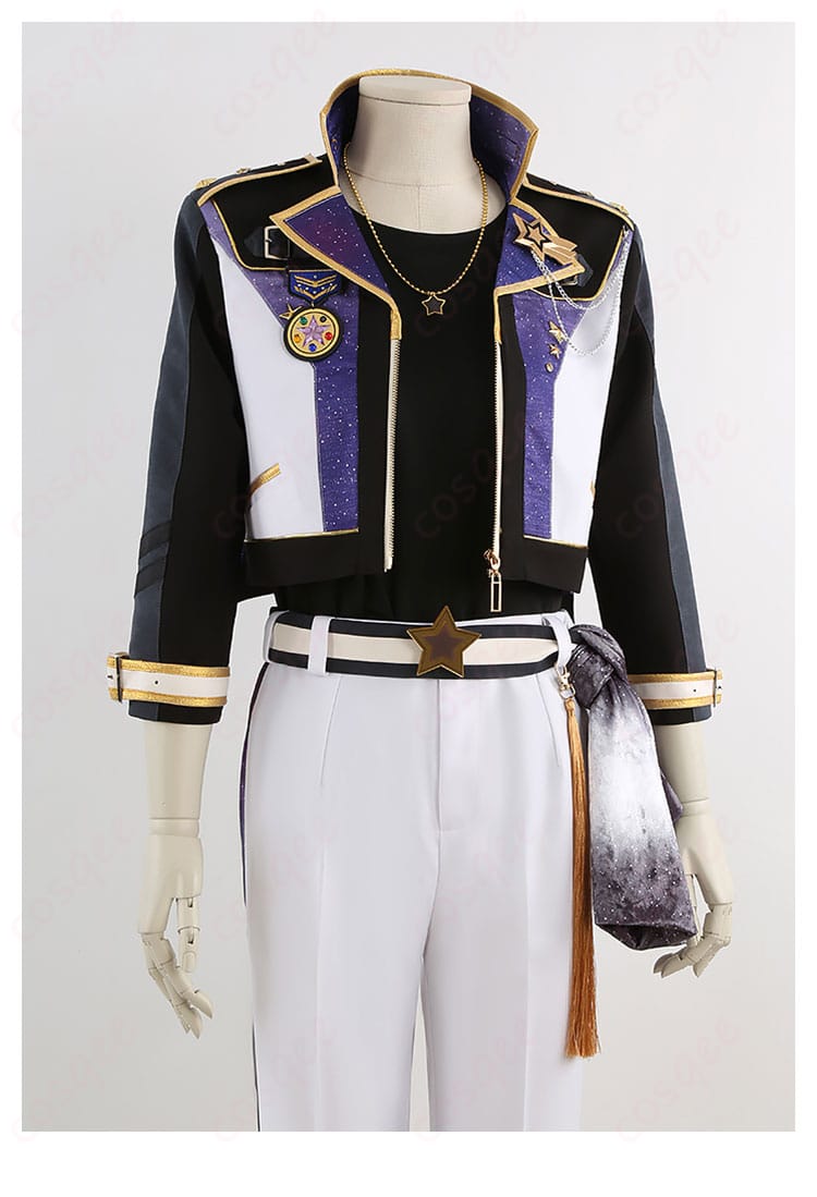 流星隊パワーアップ衣装 門襟と胸元装飾のクローズアップ｜再現重視ディテール