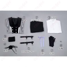 黒執事 シエル モノクロのキスVer. 礼装コスプレ 高再現で上品、イベントと撮影に最適 - 4枚目の画像（サムネイル）