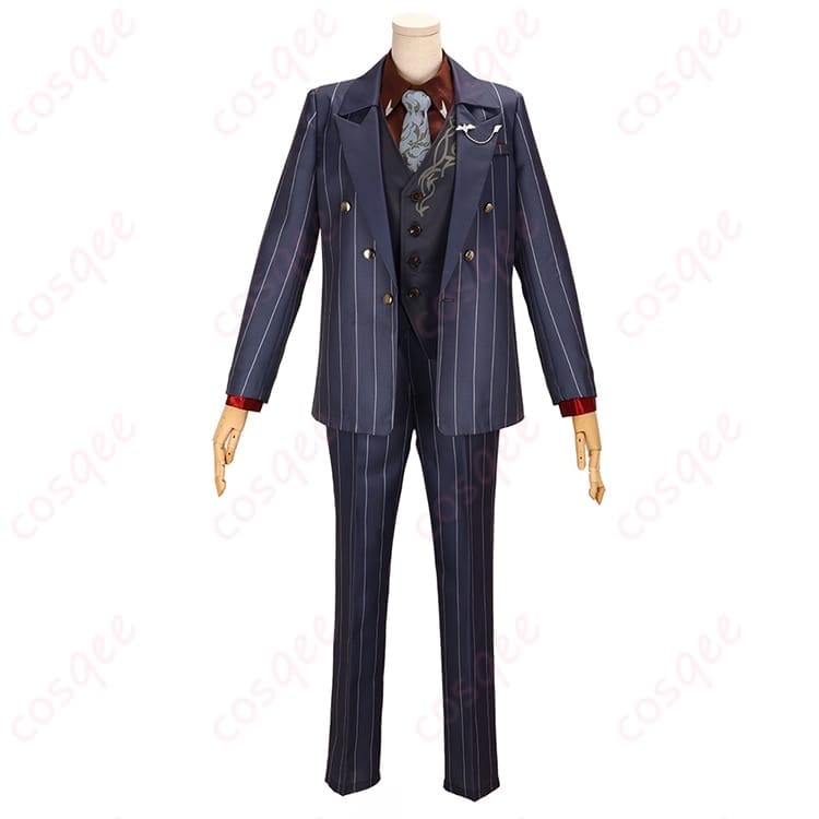 にじさんじ 葛葉 ONE SHOT コスプレ衣装｜高再現ロングコートとスーツで撮影映え - 2枚目の画像