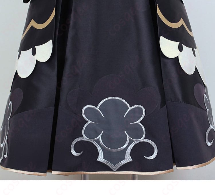 タロ 25シーズン衣装 スカート裾フリルの近接｜層の厚みと波打ち表現