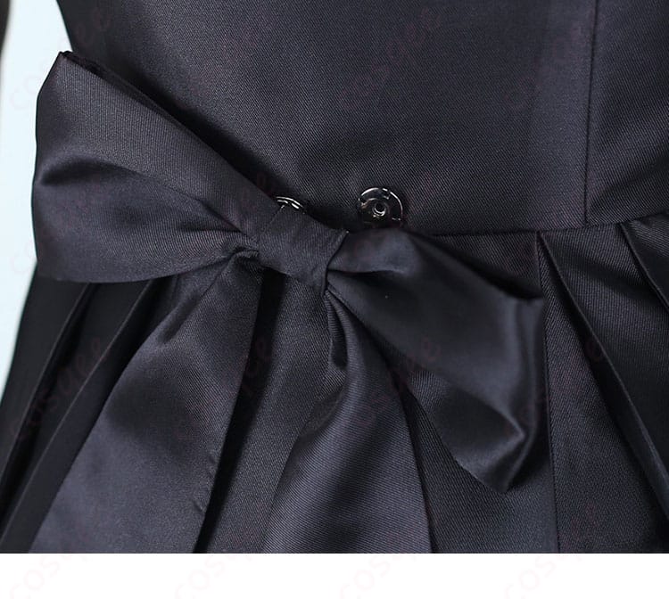 タロ 25シーズン衣装 リボン留め具のディテール｜着脱と固定が簡単な仕様