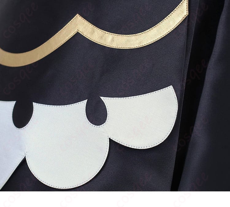 タロ 25シーズン衣装 身頃上部の装飾柄アップ｜模様の再現度と発色