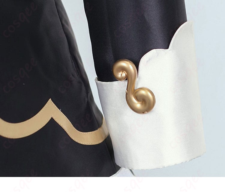 タロ 25シーズン衣装 袖口装飾のアップ｜丁寧な縫製とパイピング