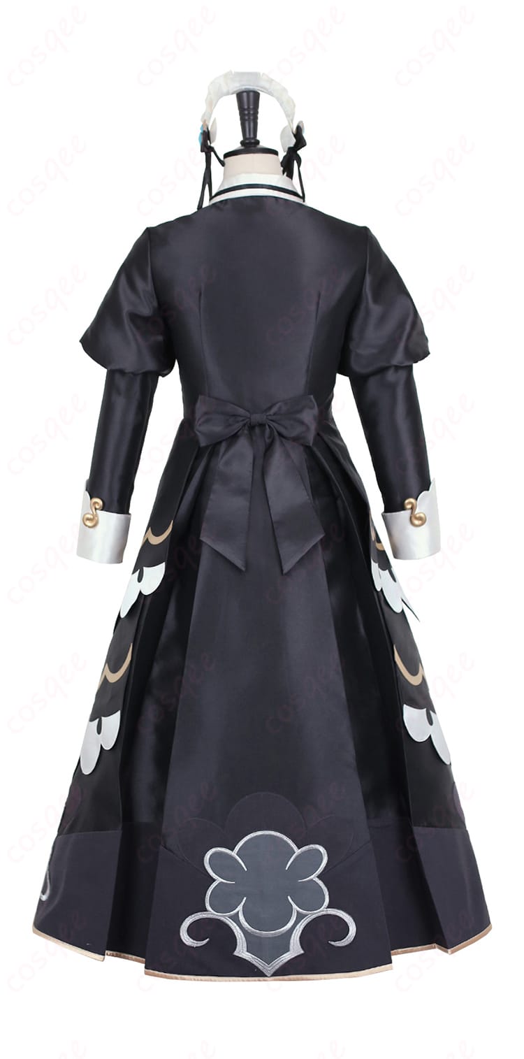 ポケモンマスターズEX タロ 25シーズン衣装 背面全体｜大リボンと背面フリル装飾の配置