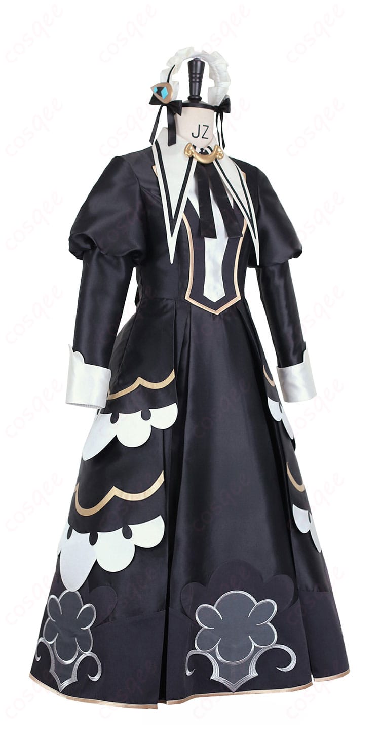 ポケモンマスターズEX タロ 25シーズン衣装 側面シルエット｜ウエストラインとフリルの立体感