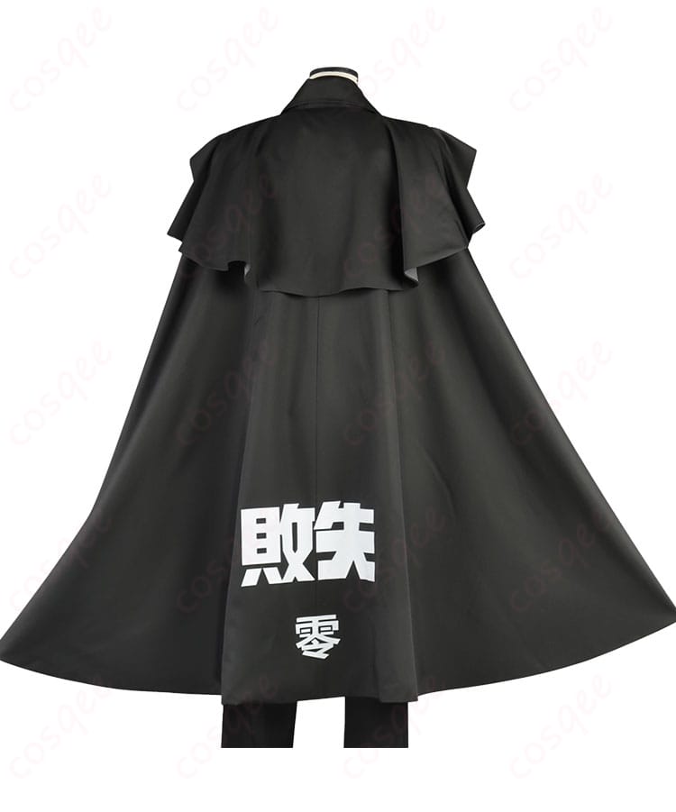 HUNDRED LINE 澄野拓海 マント コスプレ衣装の背面全体。披風の広がりと背面配置の装飾位置を明瞭に表現。