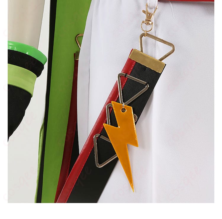 Switch衣装の腰回り装飾ディテール｜アクセントカラーと飾りを強調