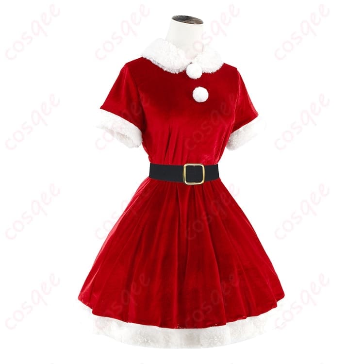 綾波レイ クリスマス（サンタ風）コスプレ｜可愛いシルエットで撮影映え、イベント即戦力 - 2枚目の画像