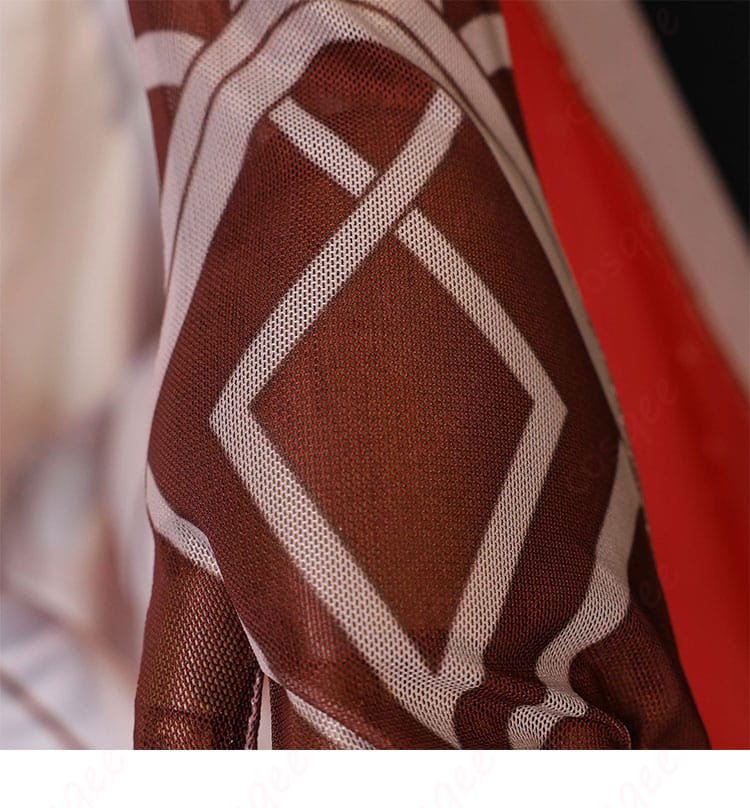 手袋の装飾と手口のディテールアップ