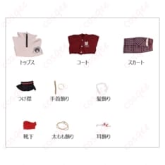 高再現のホロライブ 星街すいせい miCometベア衣装。学園系シルエットで動きやすく撮影・イベントに最適 - 4枚目の画像（サムネイル）