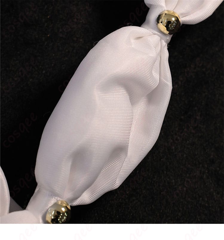 髪飾り・手首飾り・太もも飾りなど付属アクセサリーの質感詳細