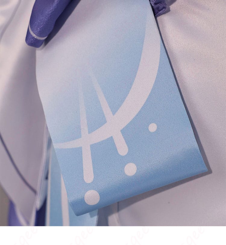 原神 魔女会イメージ衣装の背面装飾ディテール