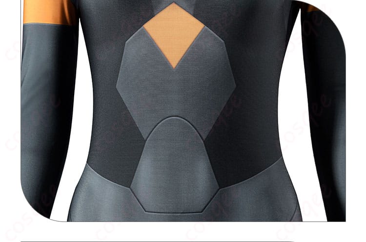 ウエスト周りの切り替え・ダーツで作る細見えライン