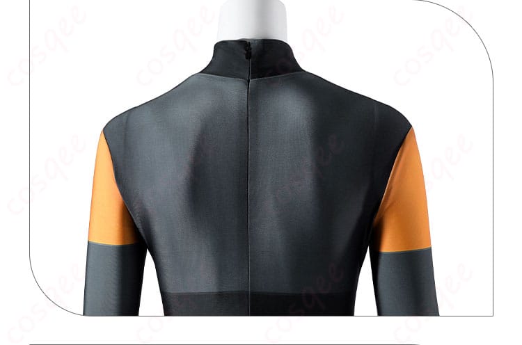 背肩の切り替え線とトップステッチの仕上げ