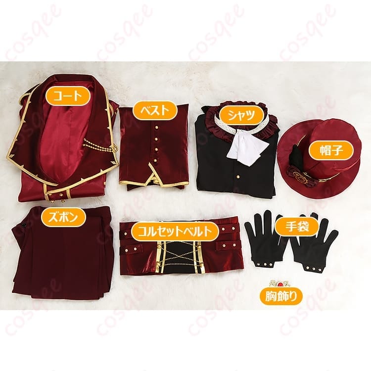 あんさんぶるスターズ！！ Valkyrie 斎宮宗/影片みか衣装 高再現で撮影映え、長時間も快適 - 7枚目の画像