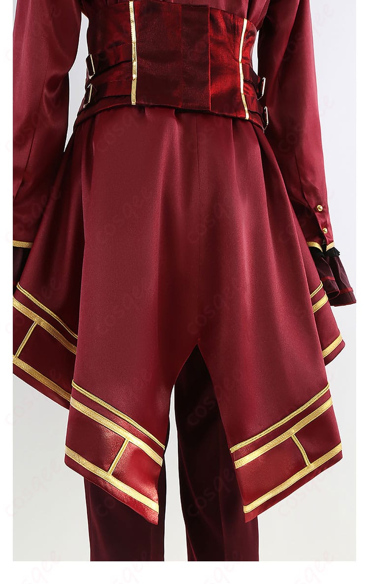 背面の裾装飾とライン取りのディテール