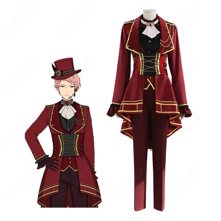 斎宮宗と影片みかのValkyrieステージ衣装を着用した全身イメージ