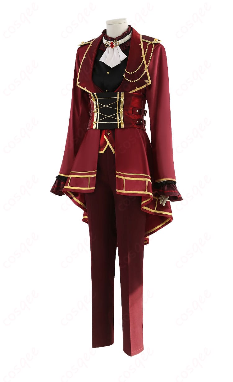 Valkyrie衣装の左側面シルエットと袖口ディテール