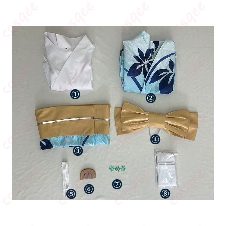 鬼滅の刃 恋雪 コスプレ衣装｜清楚な和装を快適設計で高再現 - 3枚目の画像