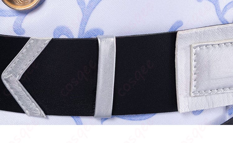 東雲彰人 ノーブル・パラディン衣装のベルト装飾ディテール。バックル形状と質感