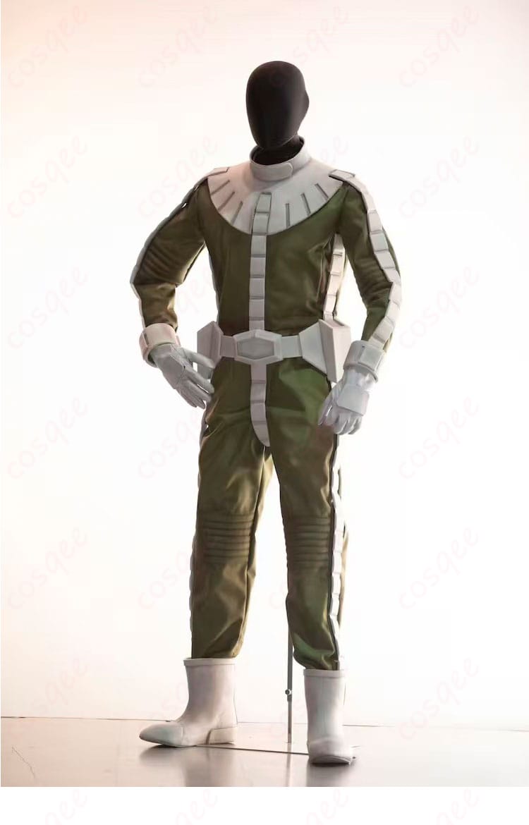 COSQEE製 機動戦士ガンダム ジオン公国軍制服コスプレ衣装の正面全体