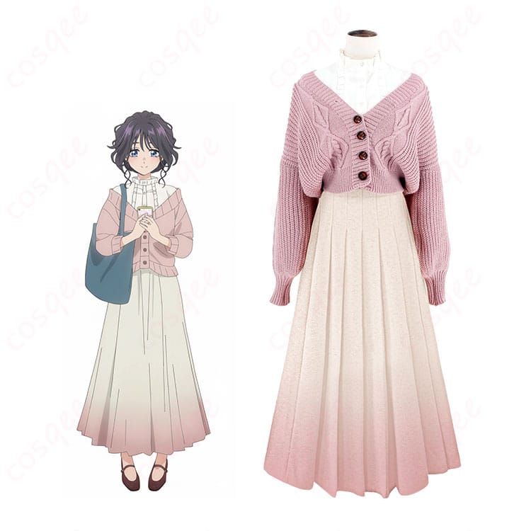 薫る花は凛と咲く 和栗薫子 私服コスプレを着用したイメージとキャラクター雰囲気が伝わる全身カット