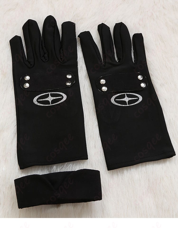 衣装ポケットまわりの装飾アップ（補強縫製と金具）