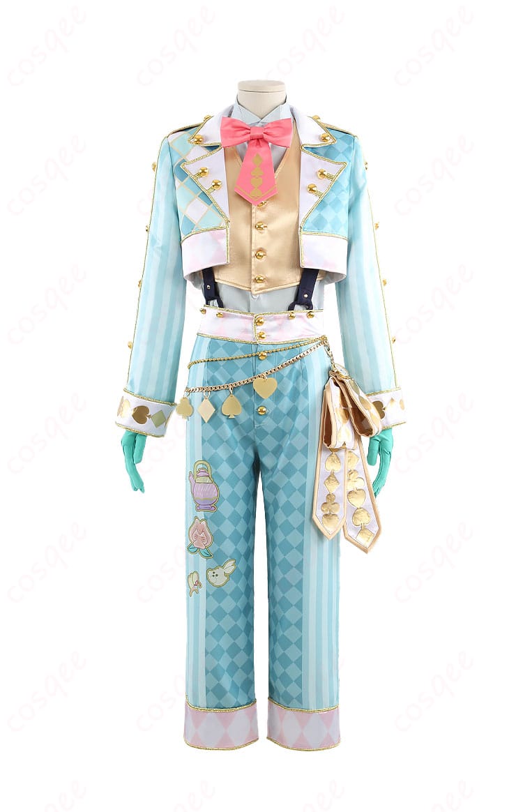 ラビット・ウェアのコート・ベスト・シャツを正面から捉えた全体写真