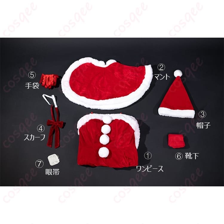 小鳥遊六花 クリスマスコスプレ衣装｜再現度と着心地を両立、イベント・撮影に最適 - 4枚目の画像