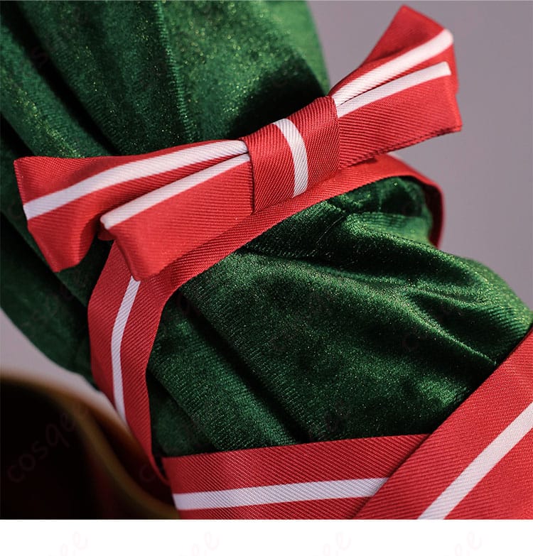 レム衣装の腕飾りディテール|リストカフとリボンの仕上げを拡大表示