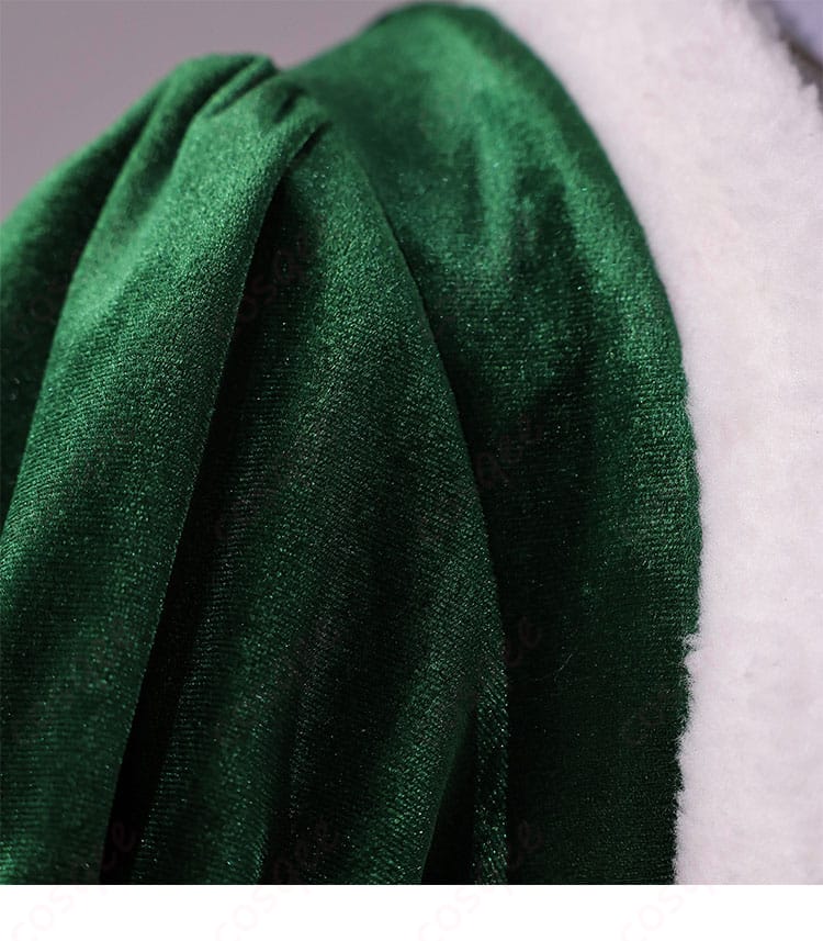 レム衣装の肩飾りディテール|ショルダー部の装飾と留め具の構造