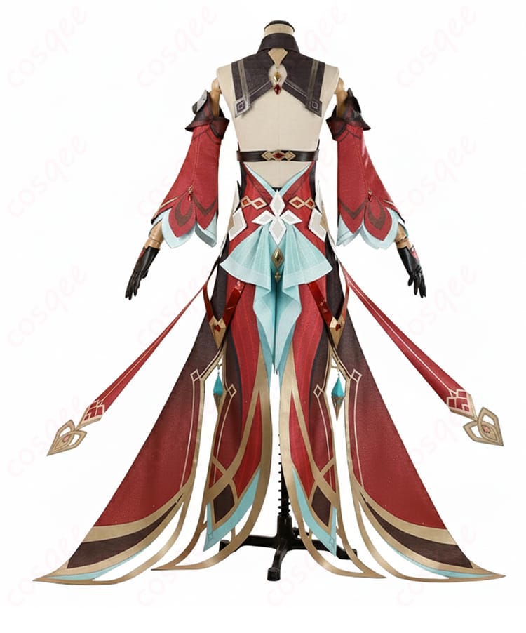 原神 アリス コスプレ衣装 背面デザイン