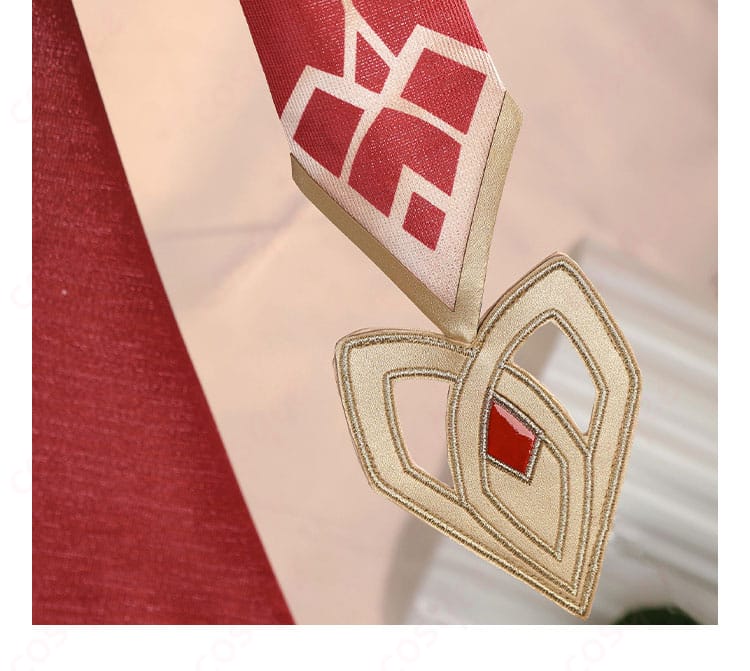 原神 アリス コスプレ衣装 ハートモチーフ装飾ディテール