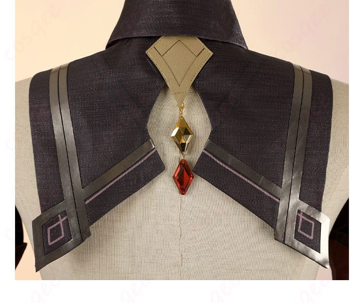 原神 アリス コスプレ衣装 背面装飾ディテール