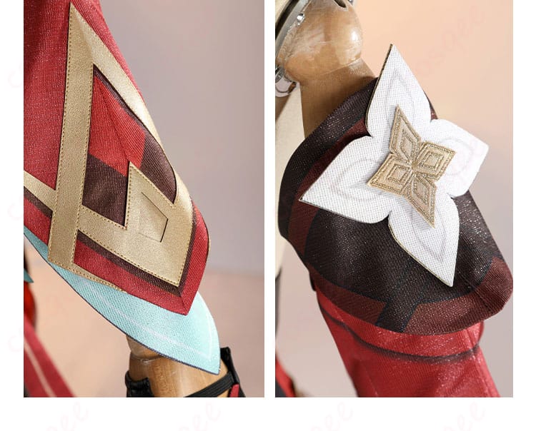 原神 アリス コスプレ衣装 袖装飾ディテール