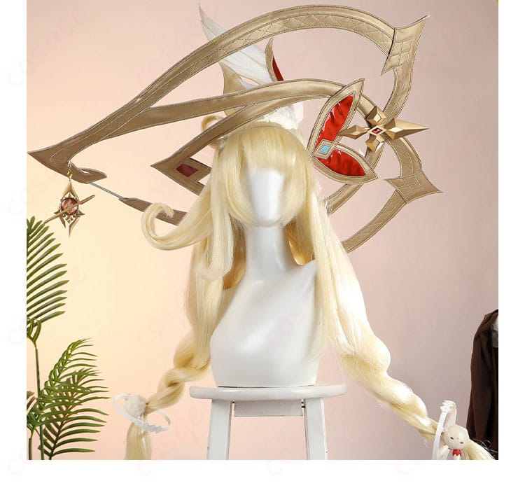 原神 アリス コスプレ衣装 ヘッドアクセサリー 正面