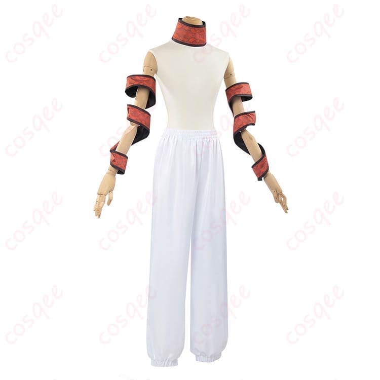 鬼滅の刃 妓夫太郎 遊郭編 コスプレ衣装。通気性と動きやすさで高再現、撮影・イベントに最適 - 2枚目の画像