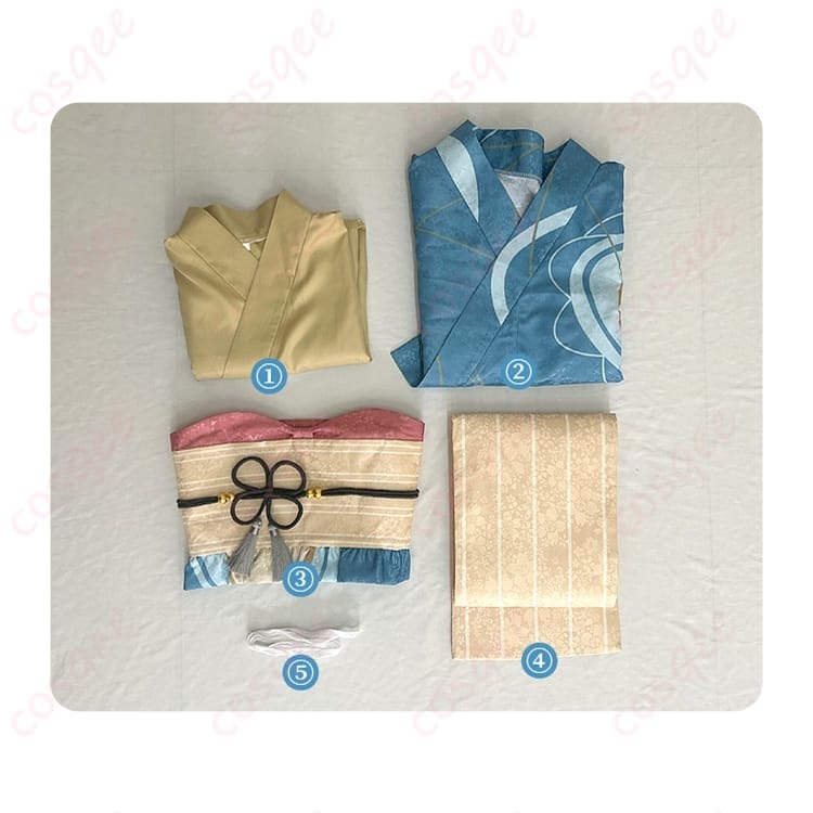 二十世紀電氣目錄 百川稲子 コスプレ衣装｜はだけにくい設計で上品に映える - 5枚目の画像