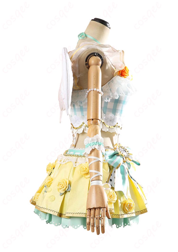 ラブライブ！ School idol project 小泉花陽 フルールレーヴ コスプレ衣装 右肩装飾ディテール